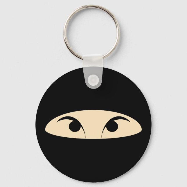 Ninja Face Key Ring (Front)