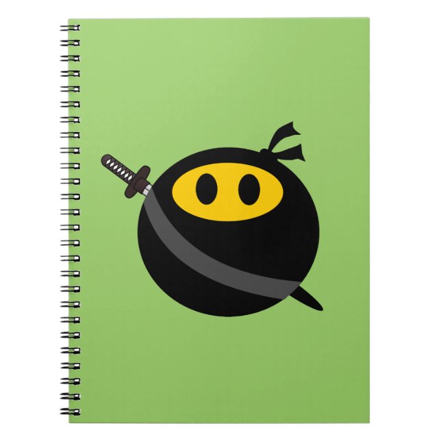 Ninja face notebook (Front)
