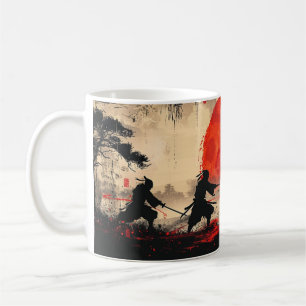 Ninja Fight - Design 1 Coffee Mug