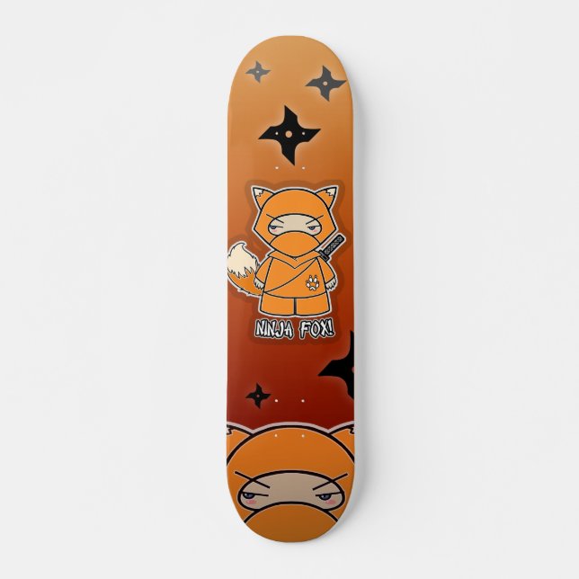 Ninja Fox! Skateboard (Front)
