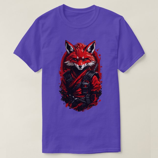 Ninja Fox T-Shirt (Design Front)