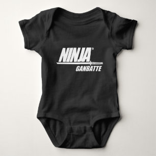 Ninja Ganbatte Baby Bodysuit