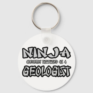 Ninja...Geologist Key Ring
