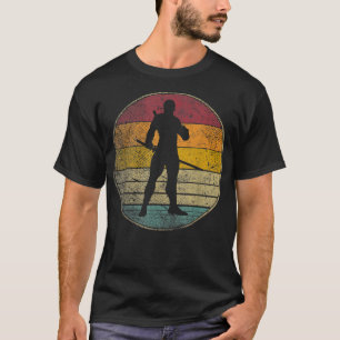 Ninja Gift Retro Style Vintage Funny 70s 80s Men W T-Shirt