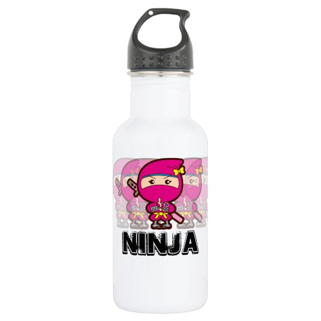 Ninja Girl 532 Ml Water Bottle (Front)