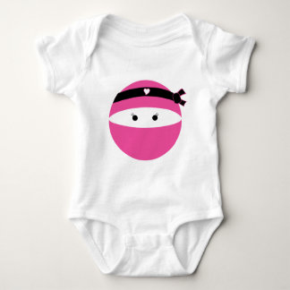 Ninja Girl Baby Bodysuit