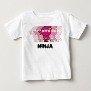 Ninja Girl Baby T-Shirt