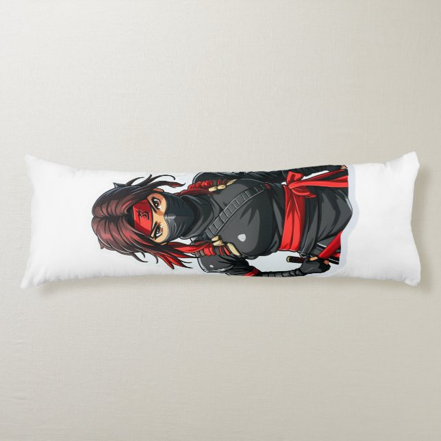 Ninja Girl Body Cushion (Front)