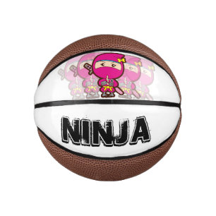 Ninja Girl Mini Basketball