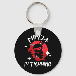 Ninja In Training - Karate Taekwondo Mixed Martial Key Ring