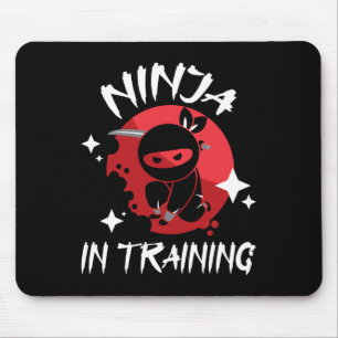 Ninja In Training - Karate Taekwondo Mixed Martial Mouse Pad