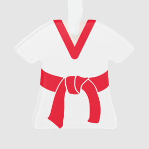 Ninja In Training Martial Arts Belt Personalized Ornament