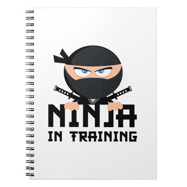 Ninja In Training Notebook (Front)