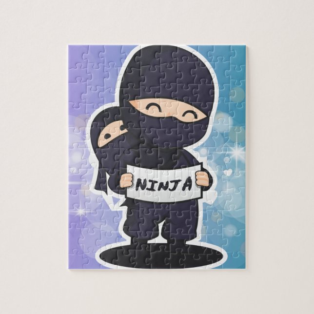 Ninja Jigsaw Puzzle (Vertical)
