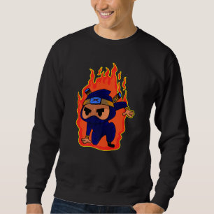 ninja katana swords Premium Sweatshirt