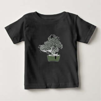 Ninja Kitty Cats Bonsai Tree Japanese Buddhist Zen Baby T-Shirt