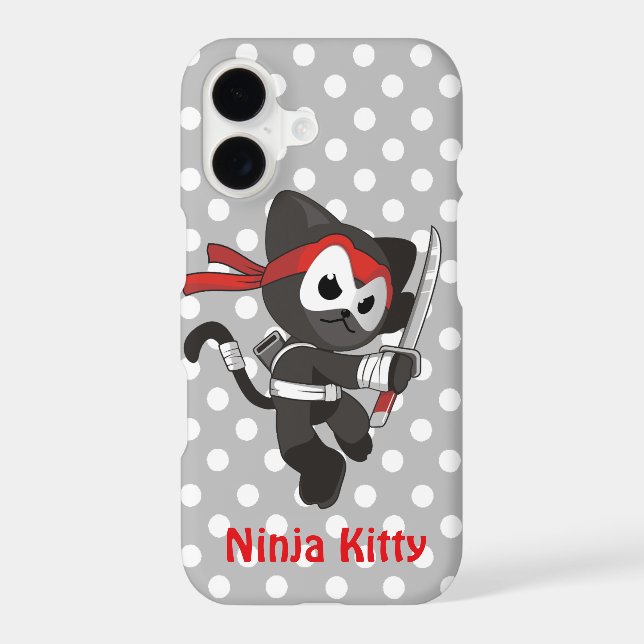 Ninja Kitty iPhone 7/8 Case (Back)