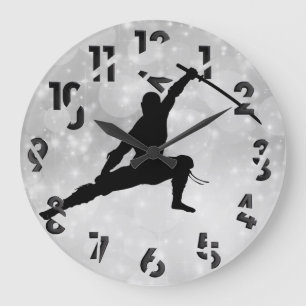 Ninja Large Clock