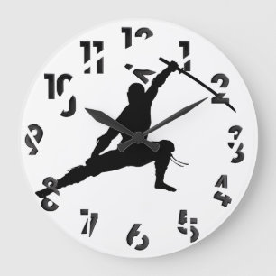 Ninja Large Clock