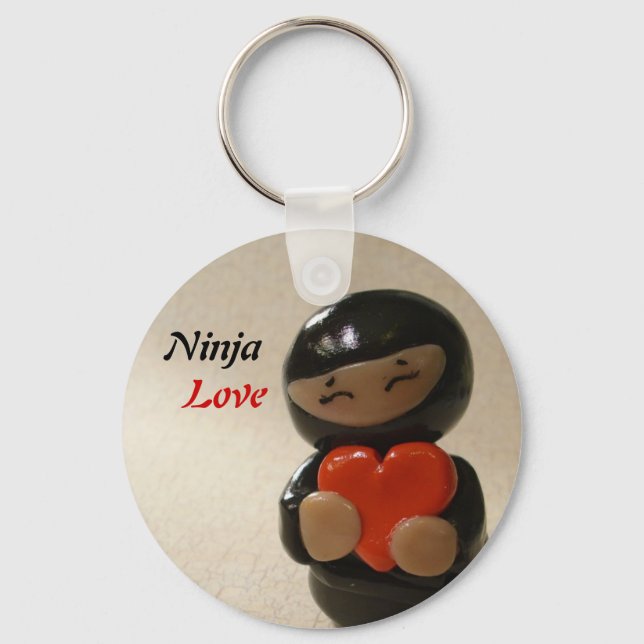 Ninja Love Keychain (Front)