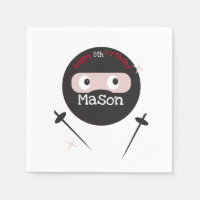 Ninja Martial Arts Karate Boys Birthday
