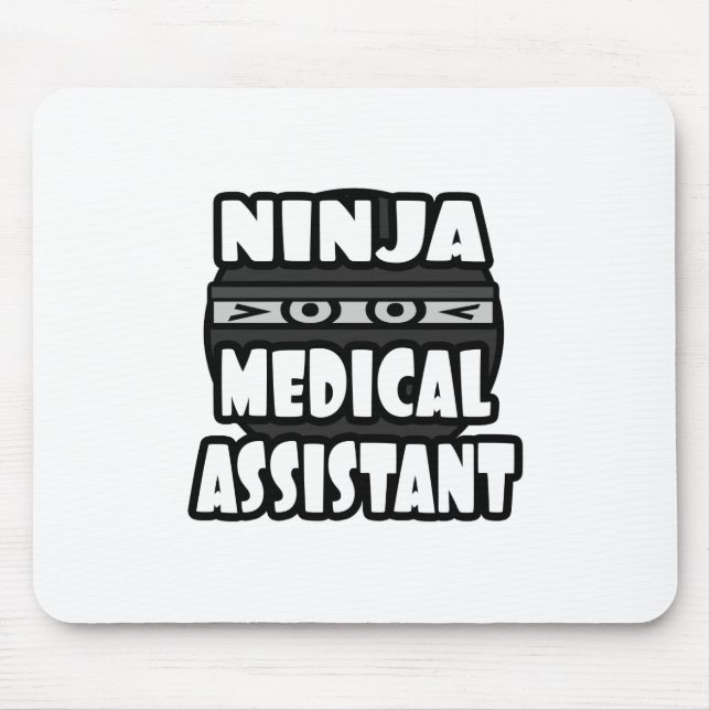 Ninja Medical Assistant Mouse Pad (Front)