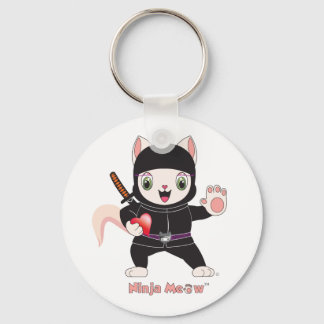 Ninja MEOW™ Keychain