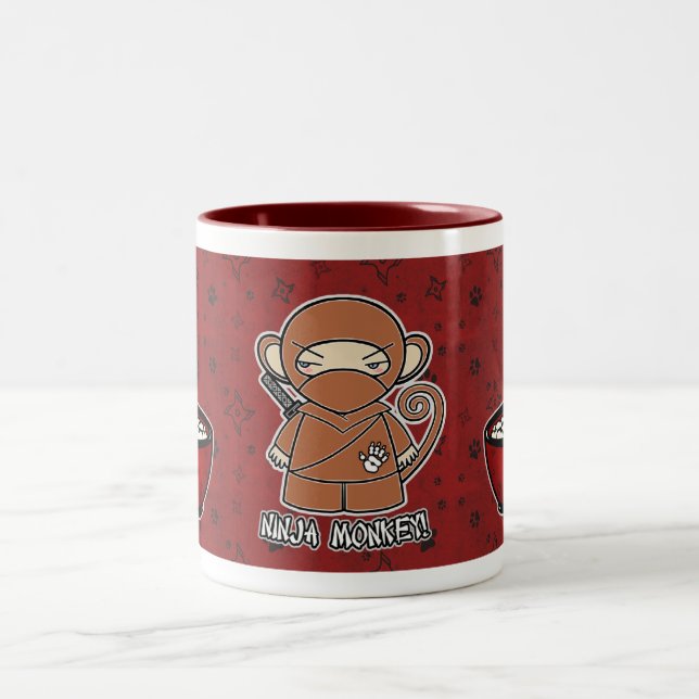 Ninja Monkey! With Rice Bowl Mug (Center)