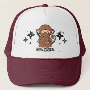 Ninja Monkey! With Shurikens Hat