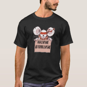 Ninja Mouse Funny Warrior And Fighter Sports Gift T-Shirt