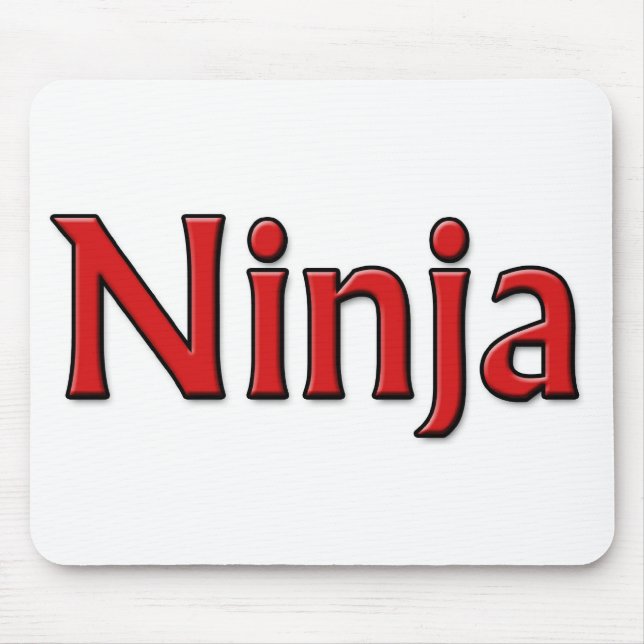 Ninja Mouse Pad (Front)