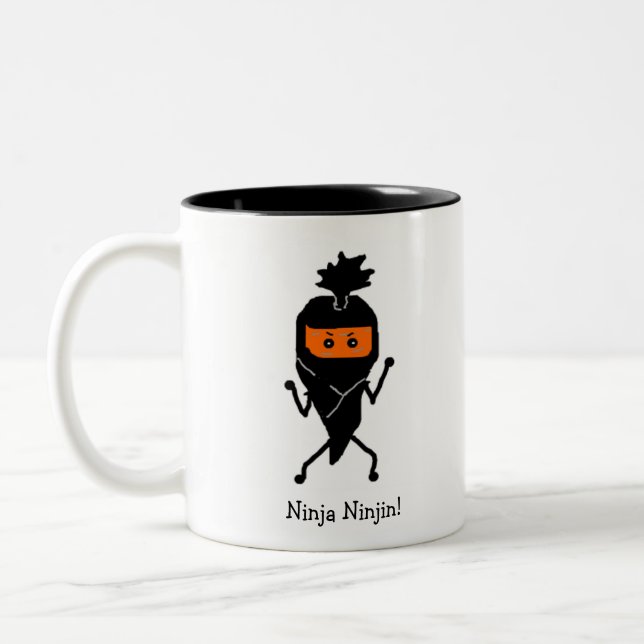 Ninja Ninjin Mug (Left)