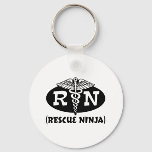Ninja Nurse Key Ring