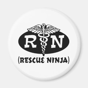 Ninja Nurse Magnet