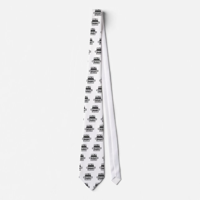 Ninja Orthopaedic Surgeon Tie (Front)