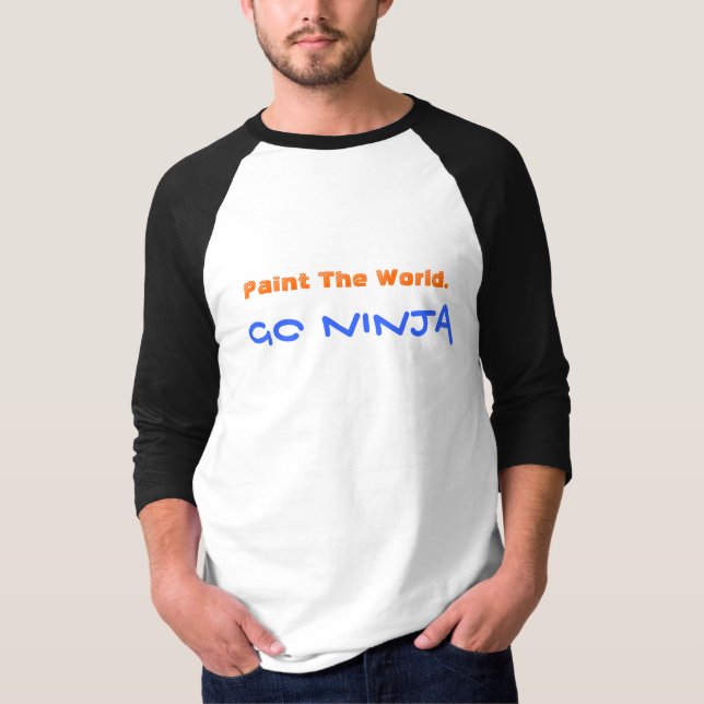 Ninja Paint Promo Shirt (Front)