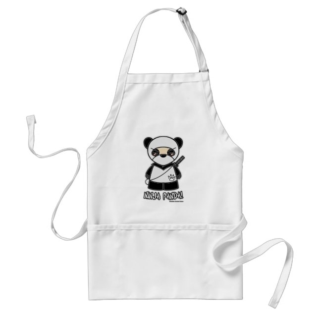Ninja Panda! Apron (Front)