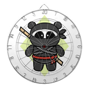 Ninja Panda by Amanda Roos Dartboard
