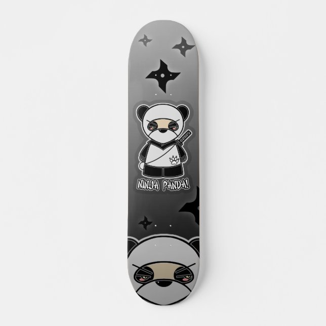 Ninja Panda! Skateboard (Front)