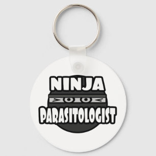 Ninja Parasitologist Key Ring