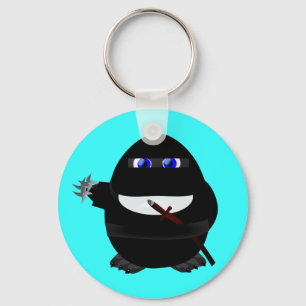 Ninja Penguin Key Ring