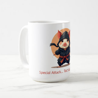 Ninja Pig Coffee Mug