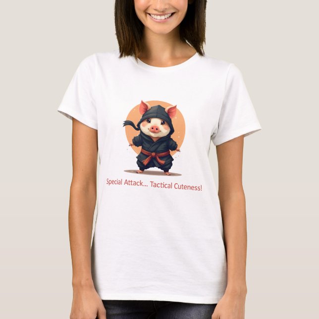 Ninja Pig T-Shirt (Front)