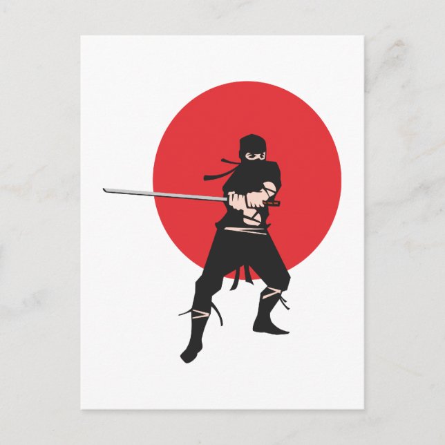 Ninja Postcard (Front)