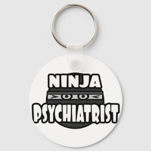 Ninja Psychiatrist Key Ring