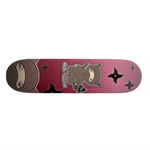Ninja Racoon! Skateboard