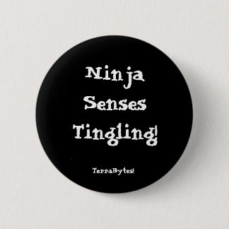 Ninja Sense 6 Cm Round Badge