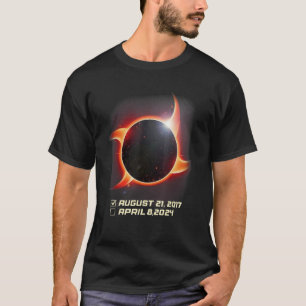 Ninja Shuriken Total Solar Eclipse Check List Apr  T-Shirt