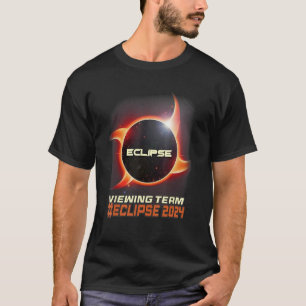 Ninja Shuriken Total Solar Eclipse Viewing Team 20 T-Shirt