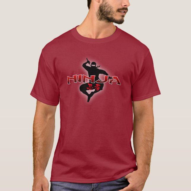 Ninja Silhouette T-Shirt (Front)